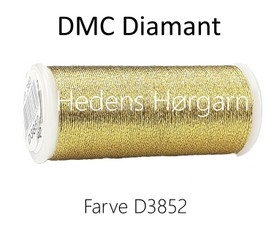 DMC Diamant farve D3852 gl. guld 